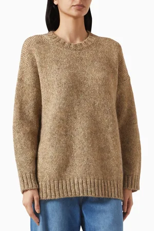 Max Mara Anthony Oversized Sweater in Mohair & Lurex