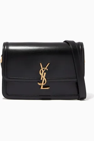 Saint Laurent Medium Solferino Satchel in Box Leather