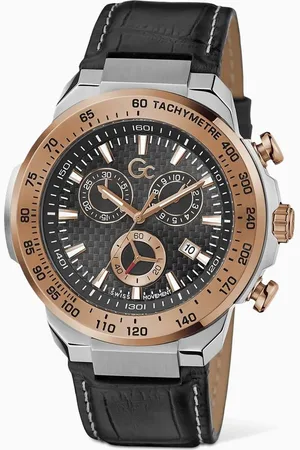 GC First Class Chronograph Stainless Steel Watch, 44mm