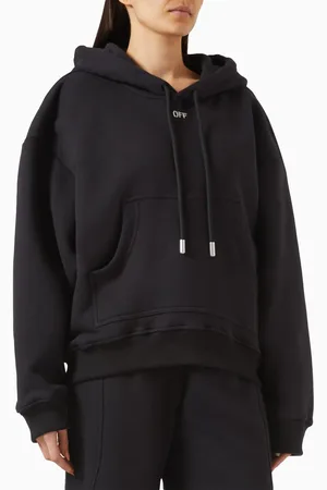 OFF-WHITE Off Stamp Hoodie in Cotton-fleece
