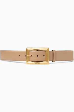 Jimmy Choo Arlie Buckle Belt in Leather