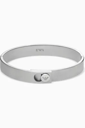 Emporio Armani Couples Bangle Bracelet in Stainless Steel
