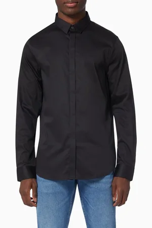 Armani Exchange Slim Fit Shirt in Cotton