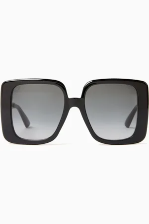 Gucci Square Sunglasses in Recycled Acetate