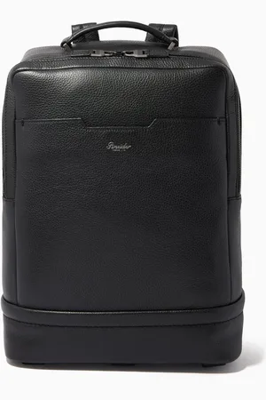 Pineider 360 Folded Backpack in Leather