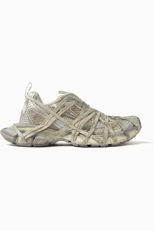 Balenciaga 3XL Extreme Lace-up Sneakers in Mesh & Faux-leather