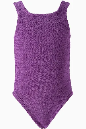 Hunza G Exclusive Baby One-piece Swimsuit in The Original Crinkle™