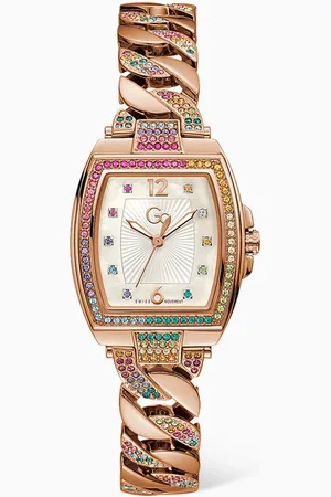 GC Limited Edition Couture Tonneau Chain Quartz Watch, 33 x 39mm