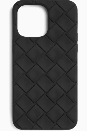 Bottega Veneta IPhone 15 Pro Phone Case in Intreccio Rubber