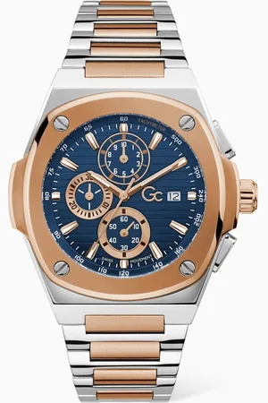 GC Coussin Chrono Stainless Steel Watch, 44mm