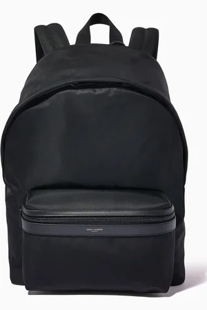 Saint Laurent City Backpack in ECONYL® Nylon