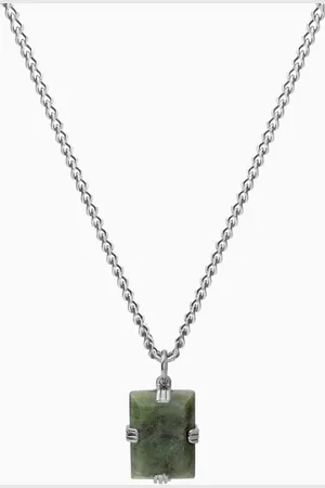 MIANSAI Lennox Jasper Necklace in Sterling Silver
