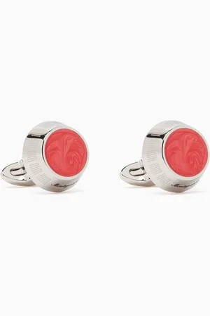MONTEGRAPPA Miya Cufflinks in Stainless Steel