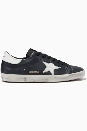 Golden Goose Super-Star Sneakers in Leather