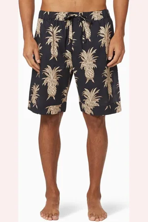 Desmond & Dempsey Howie Pineapple Pyjama Shorts