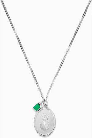 MIANSAI Pina Agate Necklace in Sterling Silver