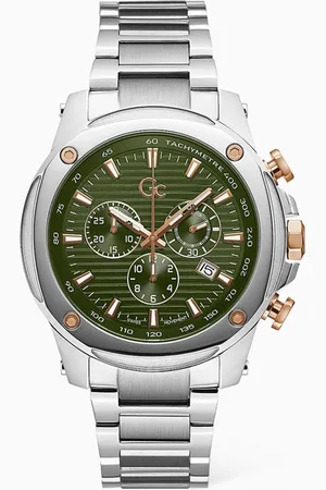 GC Brave Chrono Stainless Steel Watch, 45mm