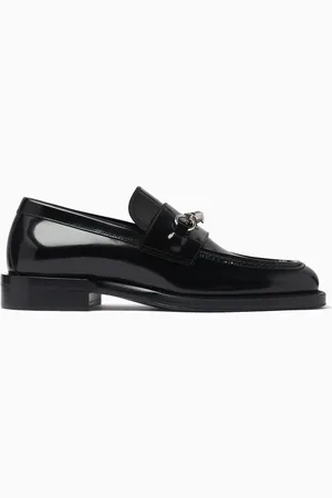 Burberry Barbed Loafers in Leather