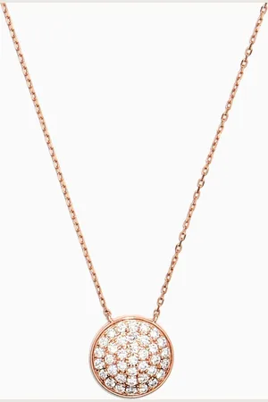 Fergus James Disc Diamond Necklace in 18kt