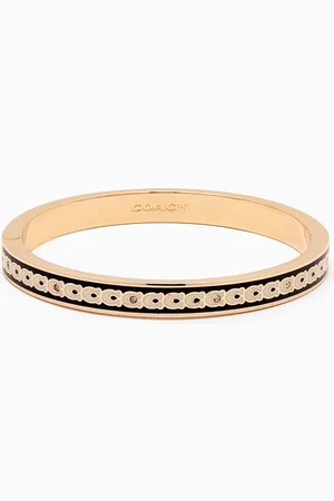 Coach C Signature Bangle Bracelet in Metal