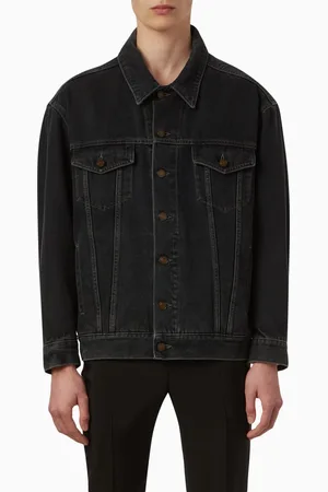 Saint Laurent Oversized Jacket in Denim