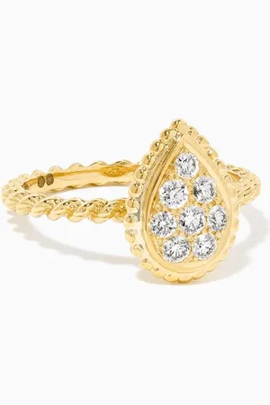 Boucheron Serpent Bohème S Motif Diamond Ring in 18kt Gold