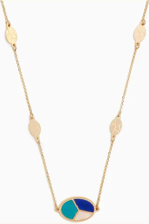 Damas Amelia Barcelona Reversible Mosaic Pendant Necklace in 18kt Gold