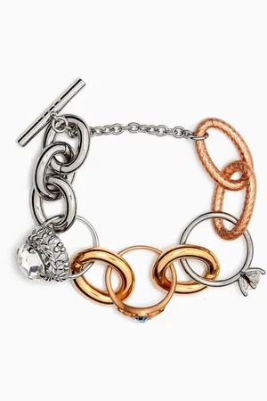 Marni Ring Charm Bracelet in Metal