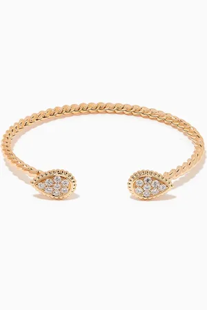 Boucheron Serpent Bohème S Motif Diamond Bracelet in 18kt Gold