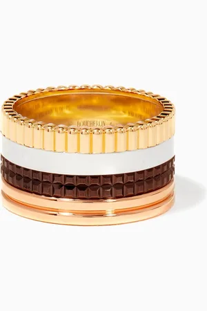 Boucheron Yellow, White & Rose- PVD Large Quatre Ring
