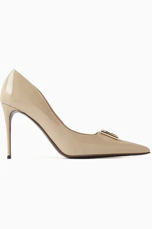 Dolce & Gabbana Lollo 90 Pumps in Patent-leather