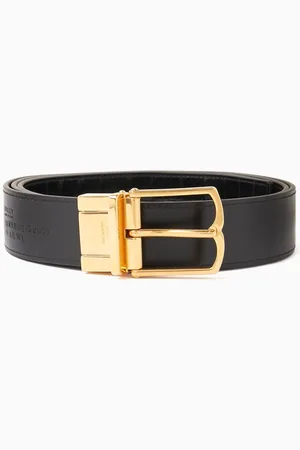 Bally Reversible Country Buckle Belt in Leather
