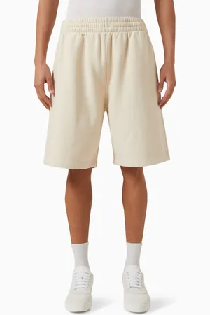 Burberry Logo Shorts in Cotton-Jersery