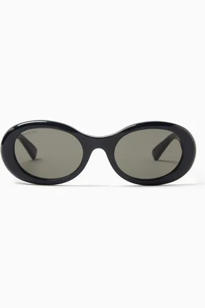 Gucci Oval Sunglasses in Recycled Acetate