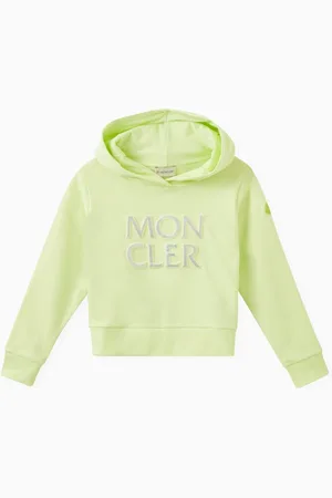 Moncler Embossed Logo Hoodie in Cotton