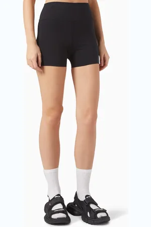 Balenciaga Activewear Cycling Shorts in Matte Spandex