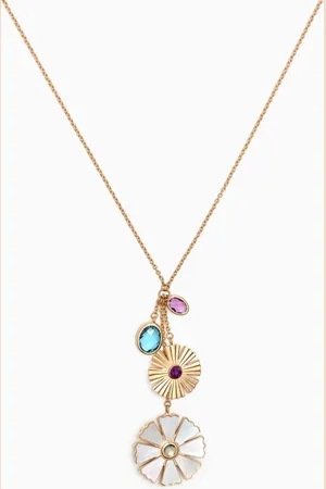 Damas Farfasha Sunkiss Garden Two Motif Necklace in 18kt Gold