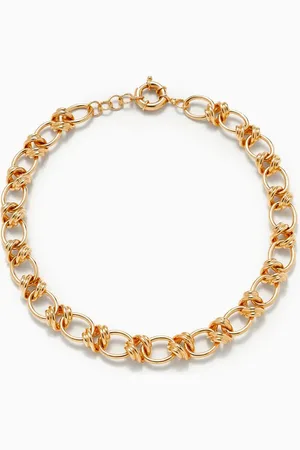 Destree Elizabeth Chain Necklace in Gold-plated Metal