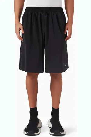 Balenciaga Activewear Stretch Shorts in Nylon