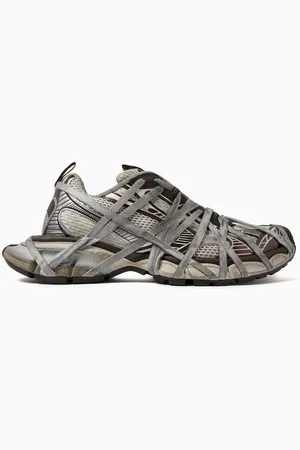 Balenciaga 3XL Extreme Lace-up Sneakers in Mesh & Faux-leather