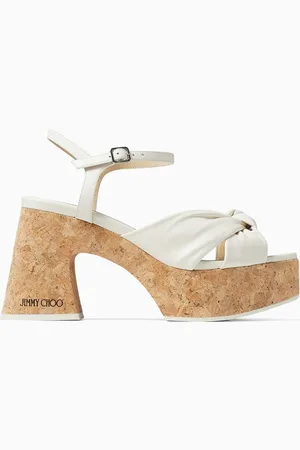 Jimmy Choo Heloise 95 Wedge Sandals in Nappa