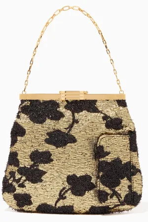 BIENEN-DAVIS Brocade Chain Bag