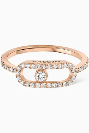 MESSIKA Move Uno Pavé Diamond Ring in 18kt