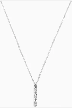 Fergus James Diamond Bar Necklace in 18kt Gold