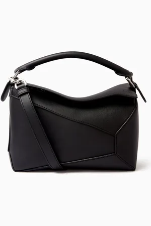 Loewe Small Puzzle Top-handle Bag in Calfskin Leather