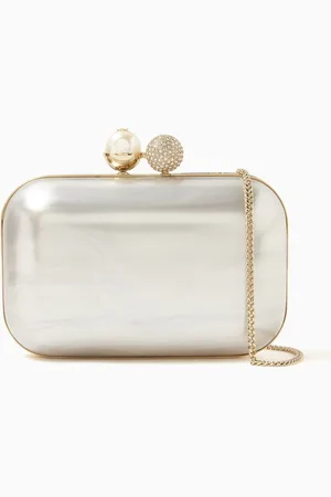 Jimmy Choo Mother of Pearl Clutch Bag
