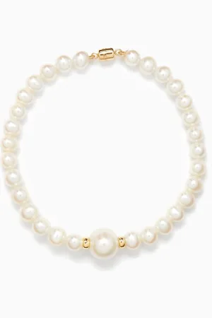 Damas Kiku Freshwater Pearl Bracelet in 18kt Gold