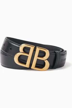 Balenciaga Monaco Belt in Arena Calfskin