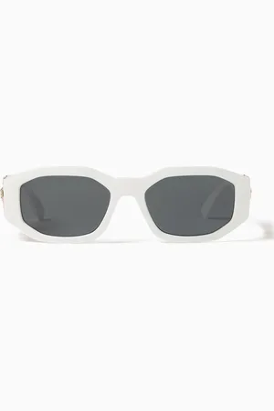 VERSACE Oval Sunglasses in Acetate