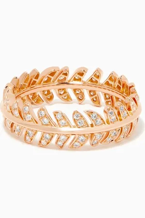Boucheron Plume de Paon Diamond Ring in 18kt